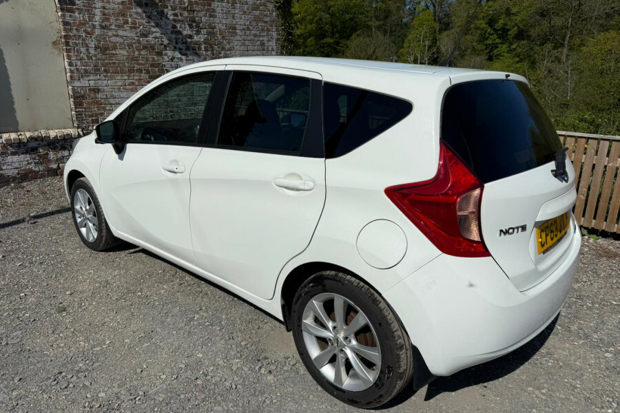 Nissan Note Hatchback CF63JDJ White #4