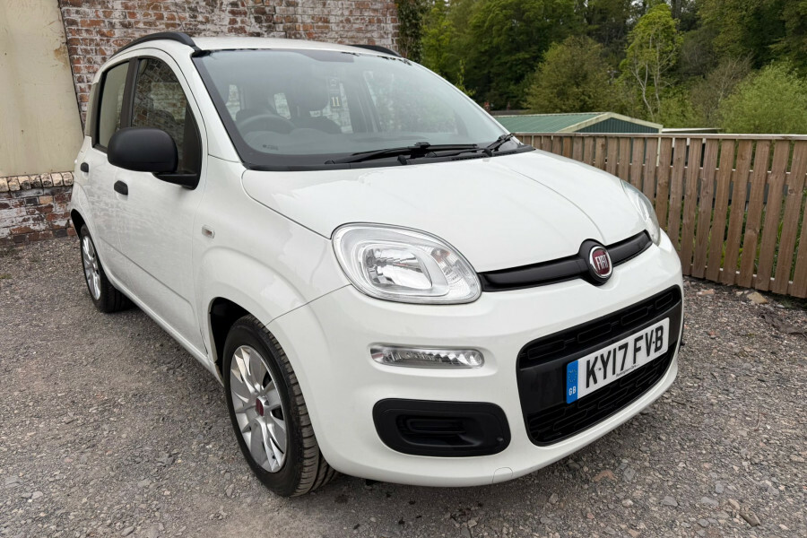 Fiat Panda Hatchback KY17FVB White #5