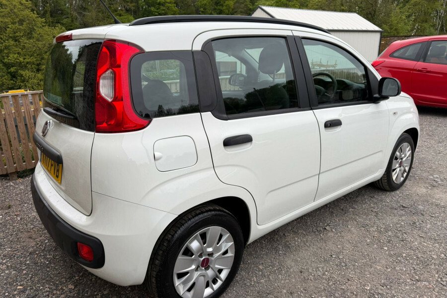 Fiat Panda Hatchback KY17FVB White #2