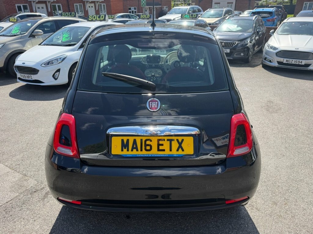 Fiat 500 1.2L Pop MA16ETX Black #6