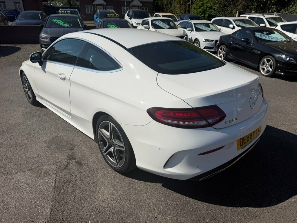 Mercedes-Benz C Class 1.5L Amg Line OE68FFL White #5