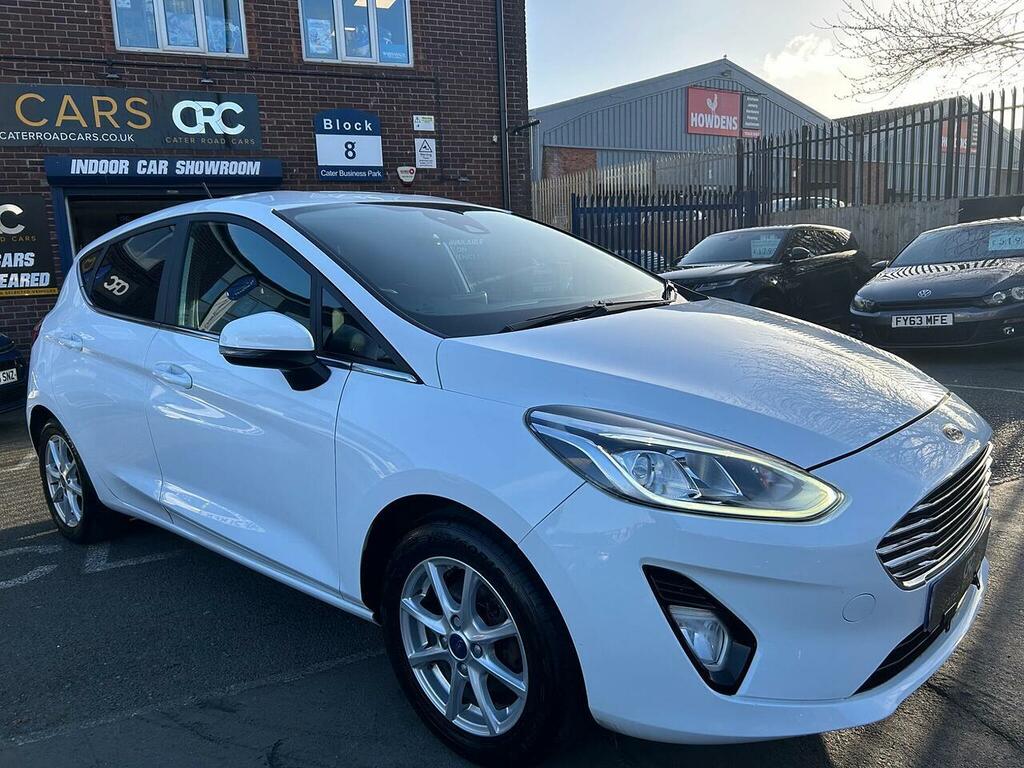 Ford Fiesta 1.0T Ecoboost Zetec Hatchback Eu WJ67VZS White #5