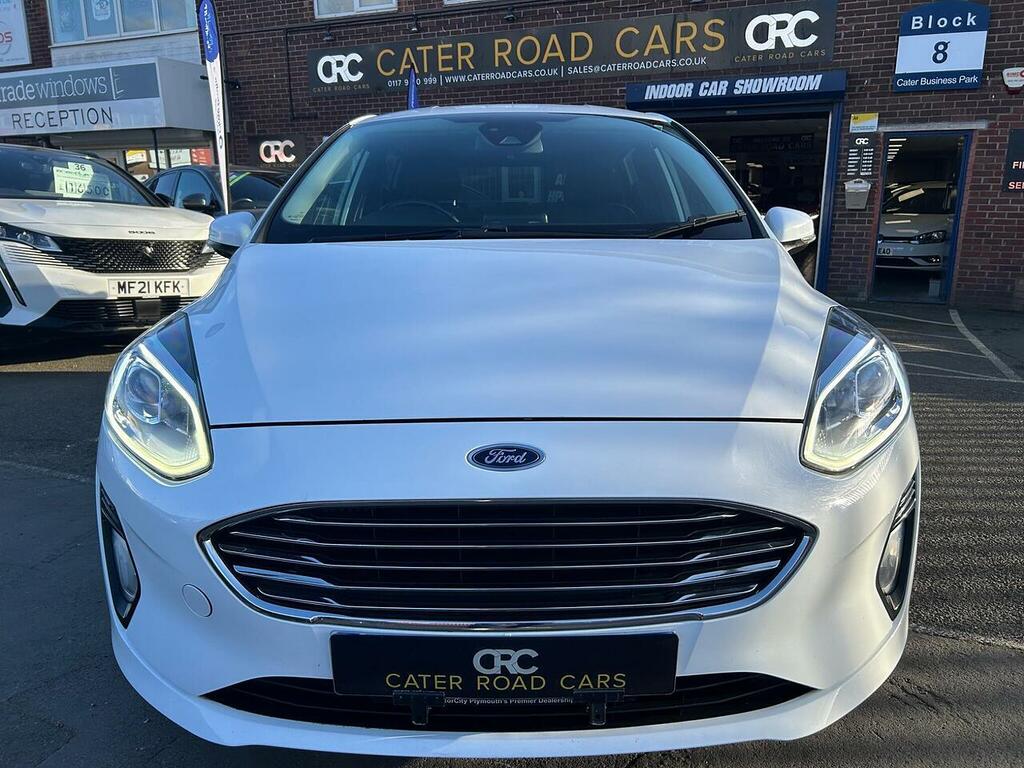 Ford Fiesta 1.0T Ecoboost Zetec Hatchback Eu WJ67VZS White #2