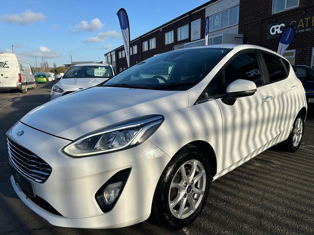 Ford Fiesta 1.0T Ecoboost Zetec Hatchback Eu WJ67VZS White #6