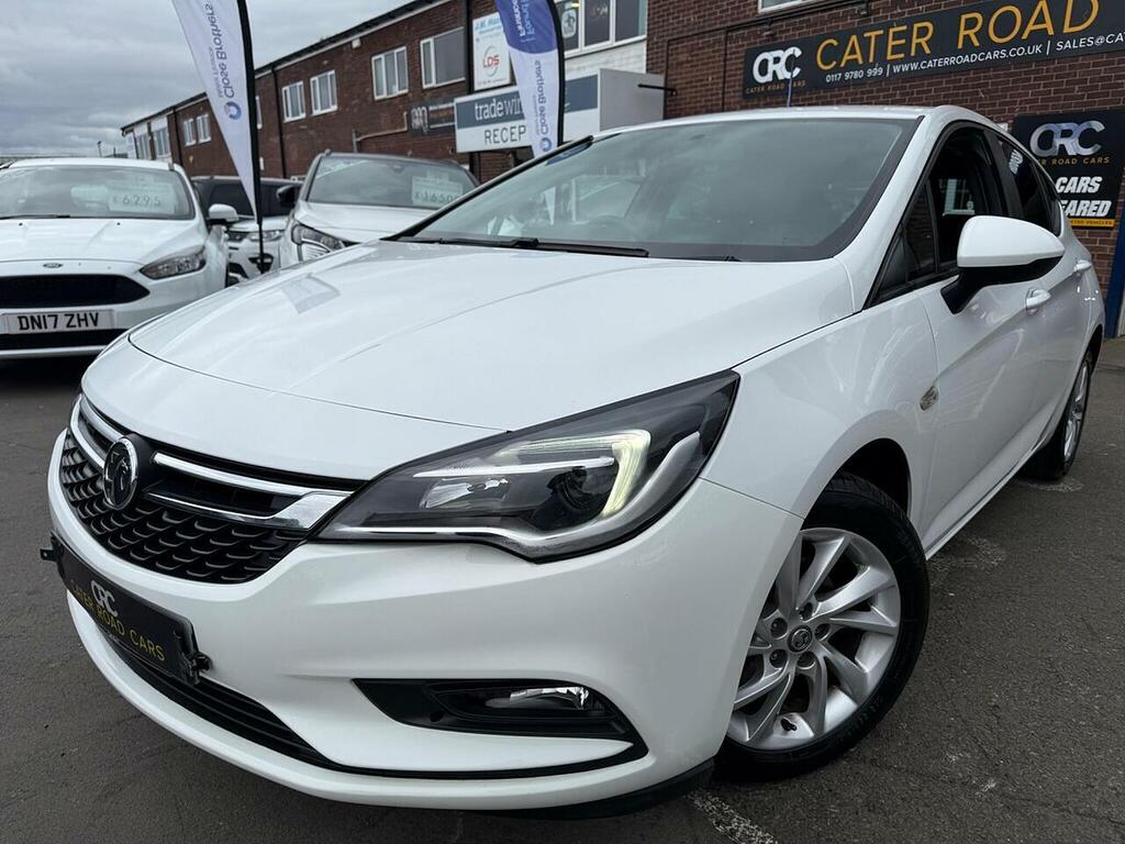 Vauxhall Astra 1.0I Turbo Ecotec Design Hatchback Manu VE19HAO White #3