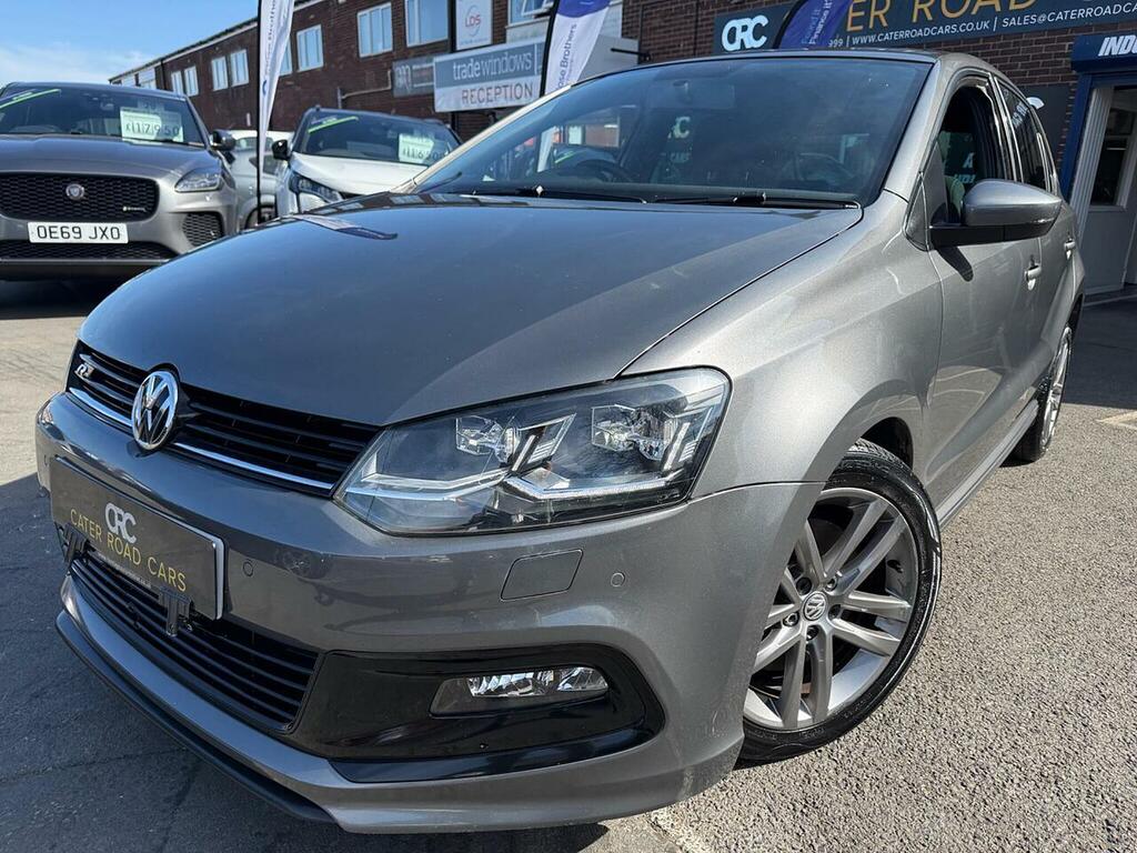 Volkswagen Polo 1.0 Tsi Bluemotion Tech R-line Hatchback Petro YC66XRU Grey #3