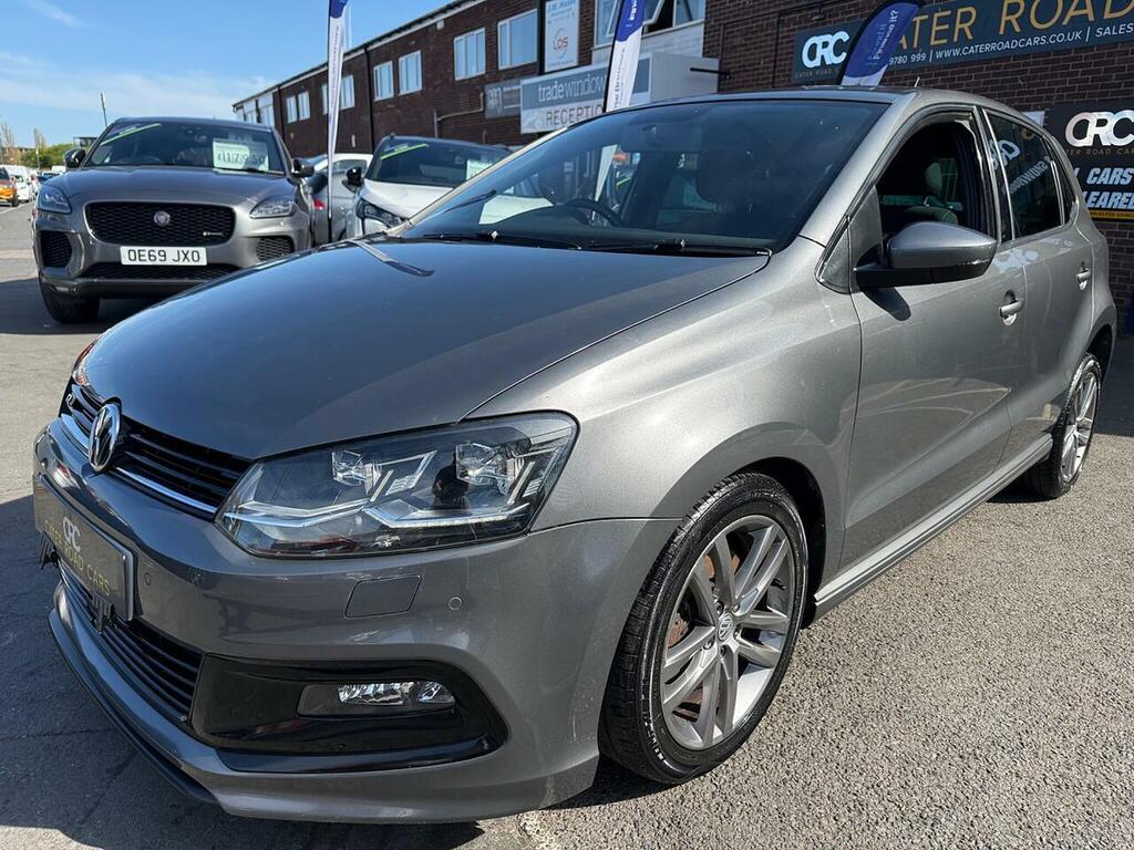 Volkswagen Polo 1.0 Tsi Bluemotion Tech R-line Hatchback Petro YC66XRU Grey #4