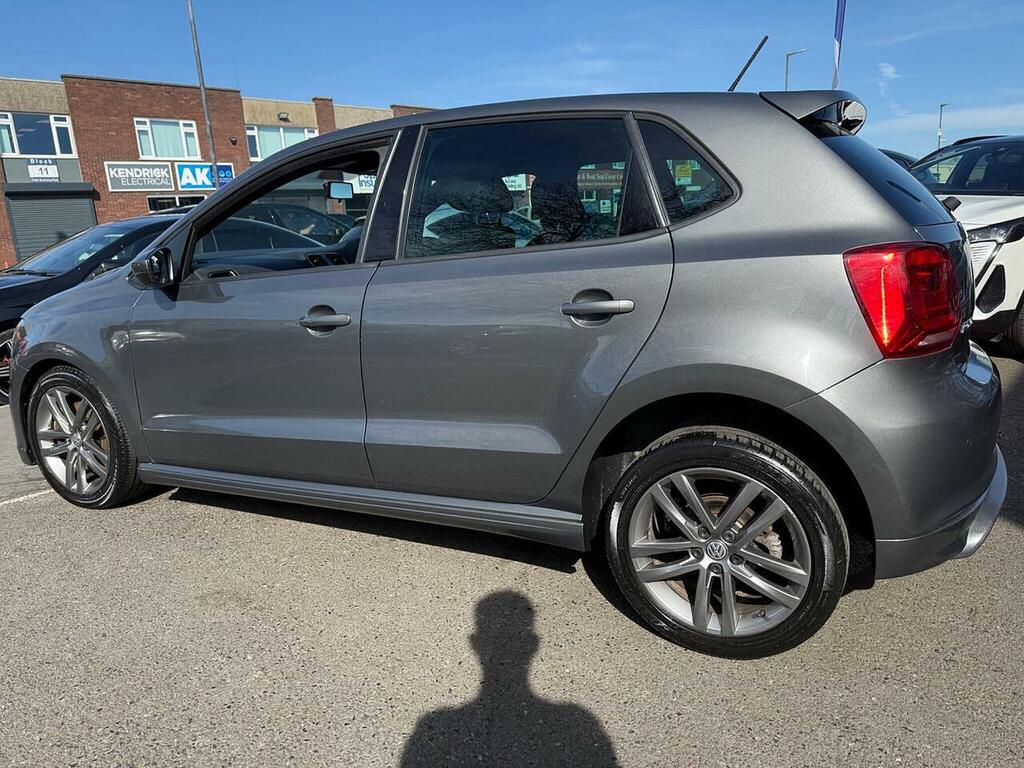 Volkswagen Polo 1.0 Tsi Bluemotion Tech R-line Hatchback Petro YC66XRU Grey #5