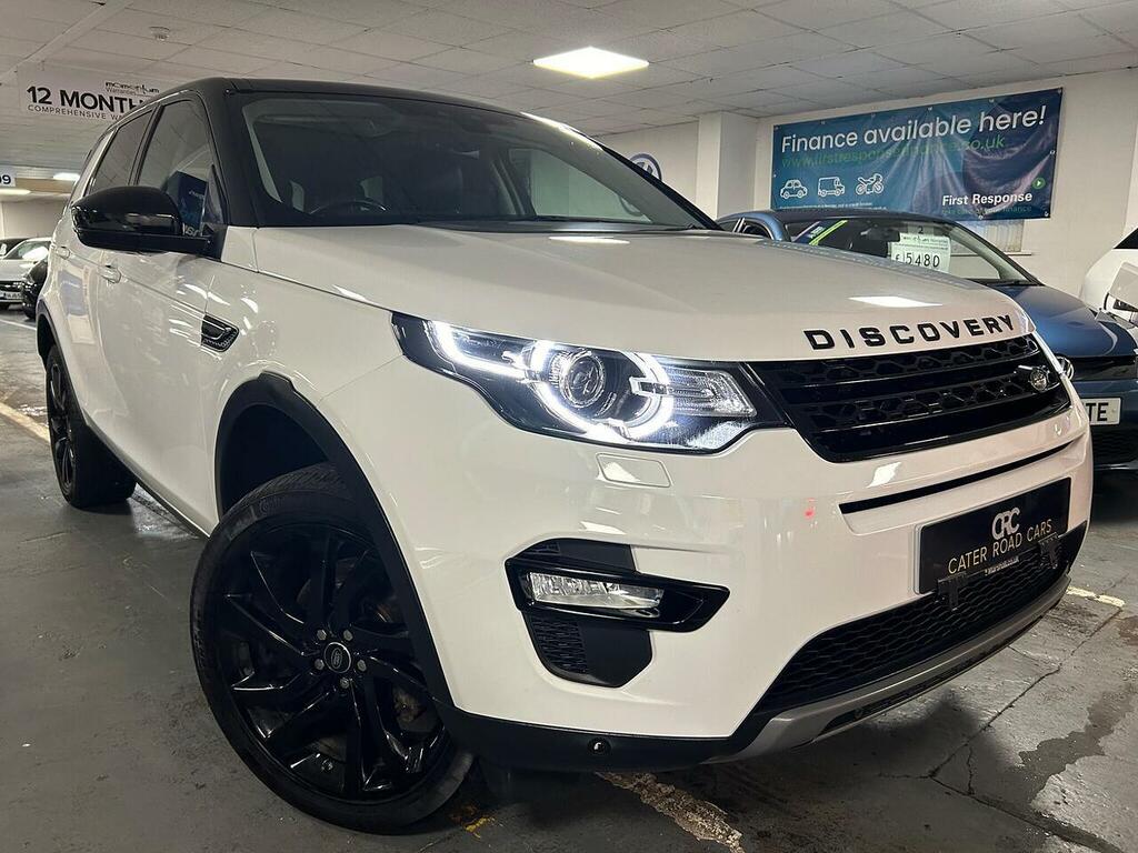 Land Rover Discovery Sport 2.0 Td4 Hse Black Suv 4Wd Euro 6 White