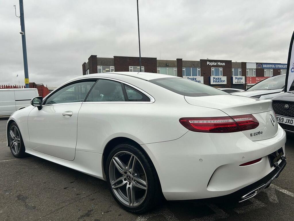 Mercedes-Benz E Class 2.0 E220d Amg Line Coupe G-tronic Euro WG18XND White #4