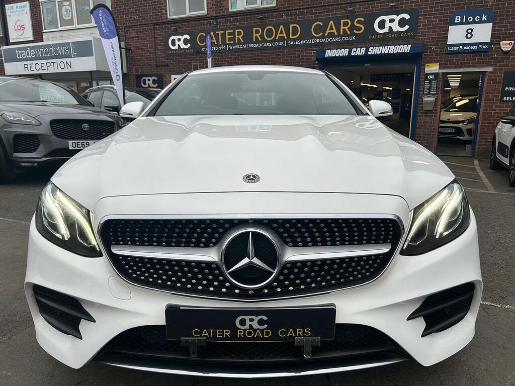Mercedes-Benz E Class 2.0 E220d Amg Line Coupe G-tronic Euro WG18XND White #2