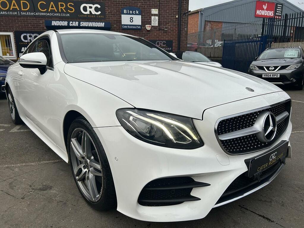 Mercedes-Benz E Class 2.0 E220d Amg Line Coupe G-tronic Euro WG18XND White #6