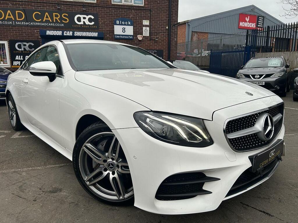 Mercedes-Benz E Class 2.0 E220d Amg Line Coupe G-tronic Euro White