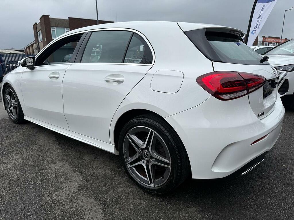 Mercedes-Benz A Class 1.3 A180 Amg Line Hatchback Euro LM19UJK White #6