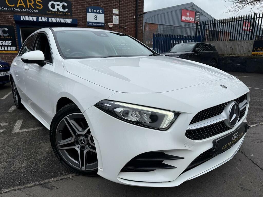 Mercedes-Benz A Class 1.3 A180 Amg Line Hatchback Euro White