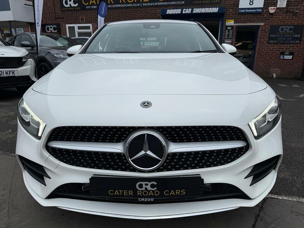 Mercedes-Benz A Class 1.3 A180 Amg Line Hatchback Euro LM19UJK White #2