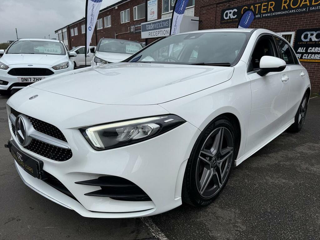 Mercedes-Benz A Class 1.3 A180 Amg Line Hatchback Euro LM19UJK White #5