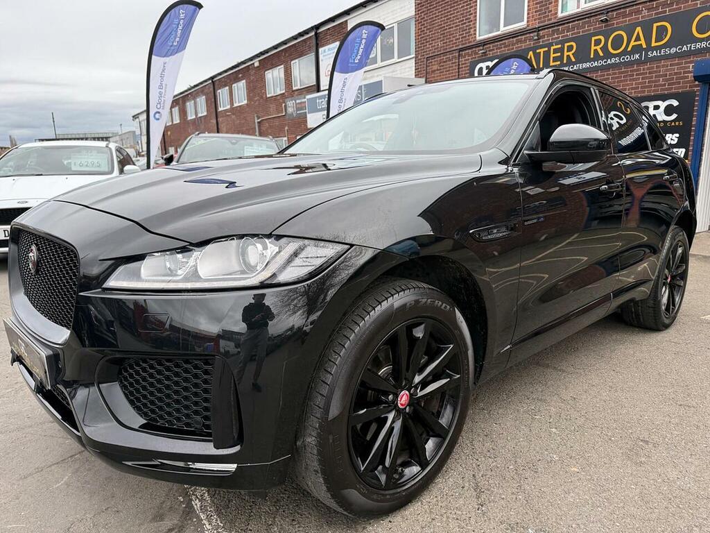 Jaguar F-Pace 2.0 D180 Chequered Flag Suv Awd Eu CJ19CEF Black #4