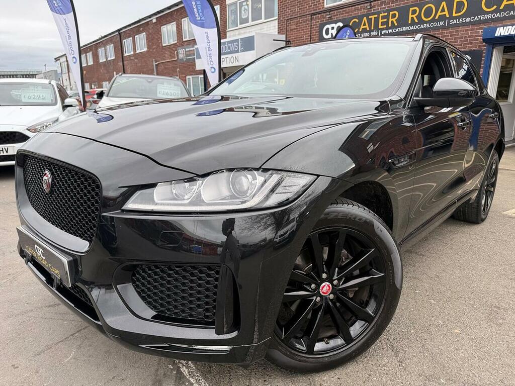 Jaguar F-Pace 2.0 D180 Chequered Flag Suv Awd Eu CJ19CEF Black #3