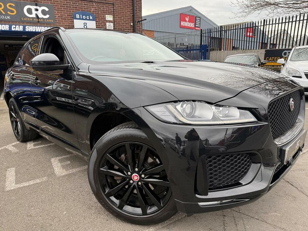 Jaguar F-Pace 2.0 D180 Chequered Flag Suv Awd Eu Black