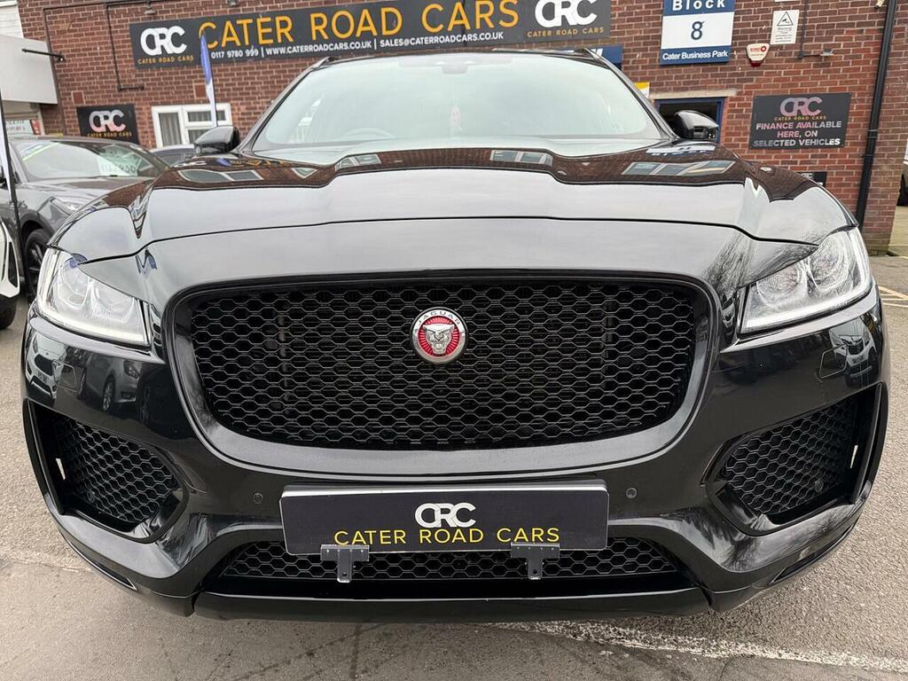 Jaguar F-Pace 2.0 D180 Chequered Flag Suv Awd Eu CJ19CEF Black #2