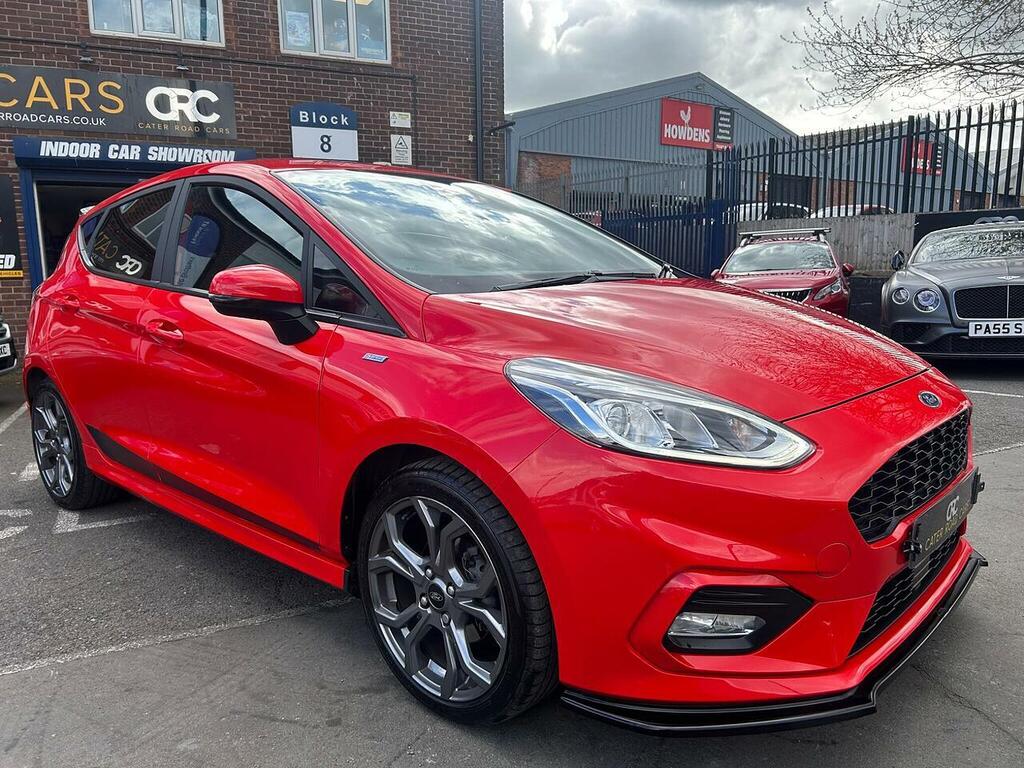 Ford Fiesta 1.0T Ecoboost St-line Edition Hatchback BP21YCA Red #5