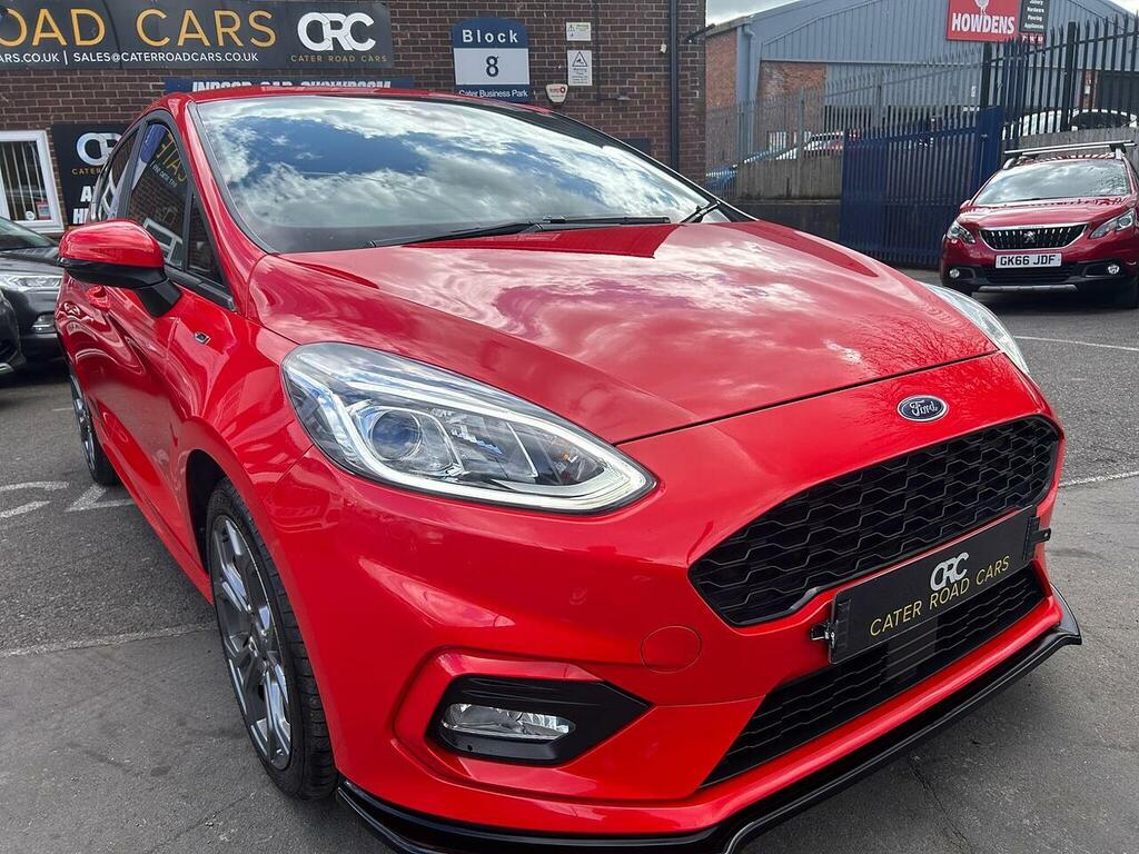 Ford Fiesta 1.0T Ecoboost St-line Edition Hatchback BP21YCA Red #6