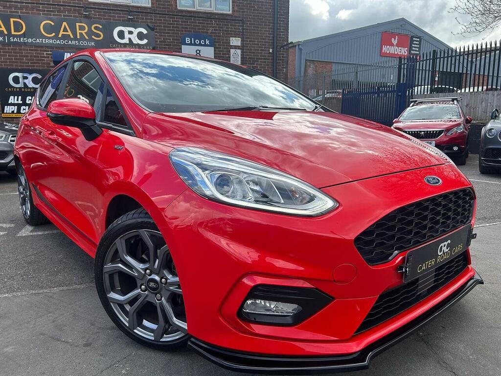 Ford Fiesta 1.0T Ecoboost St-line Edition Hatchback Red