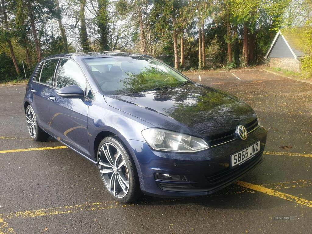 Volkswagen Golf 1.6 Tdi 110 Match SB65JNZ Blue #4