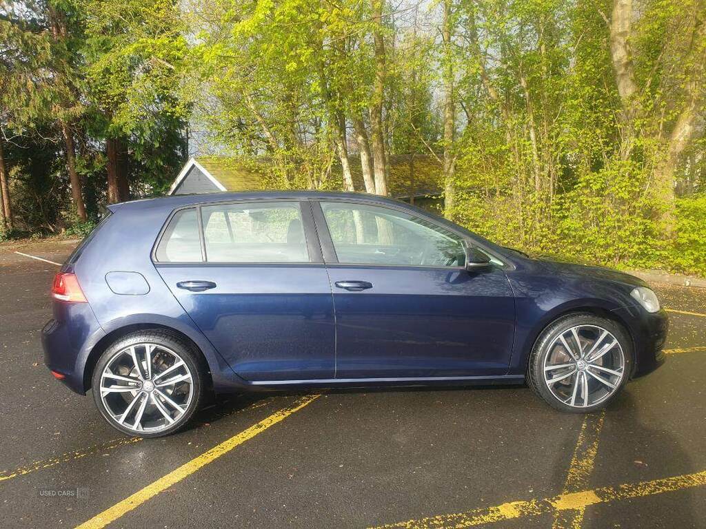 Volkswagen Golf 1.6 Tdi 110 Match SB65JNZ Blue #5