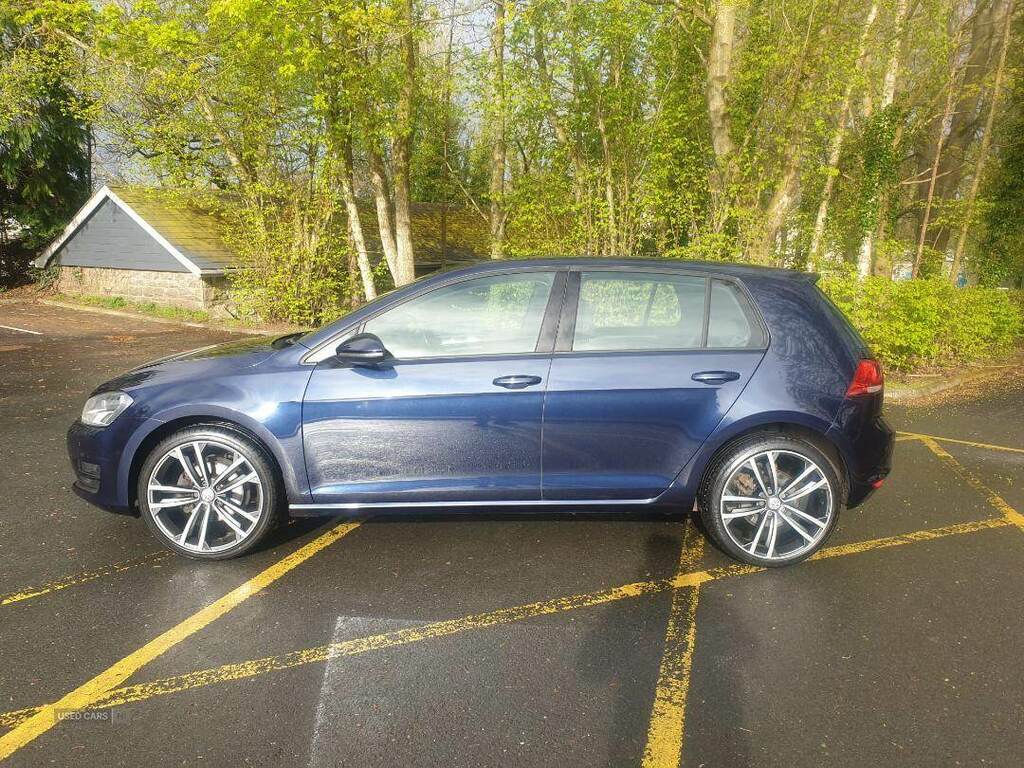 Volkswagen Golf 1.6 Tdi 110 Match SB65JNZ Blue #2