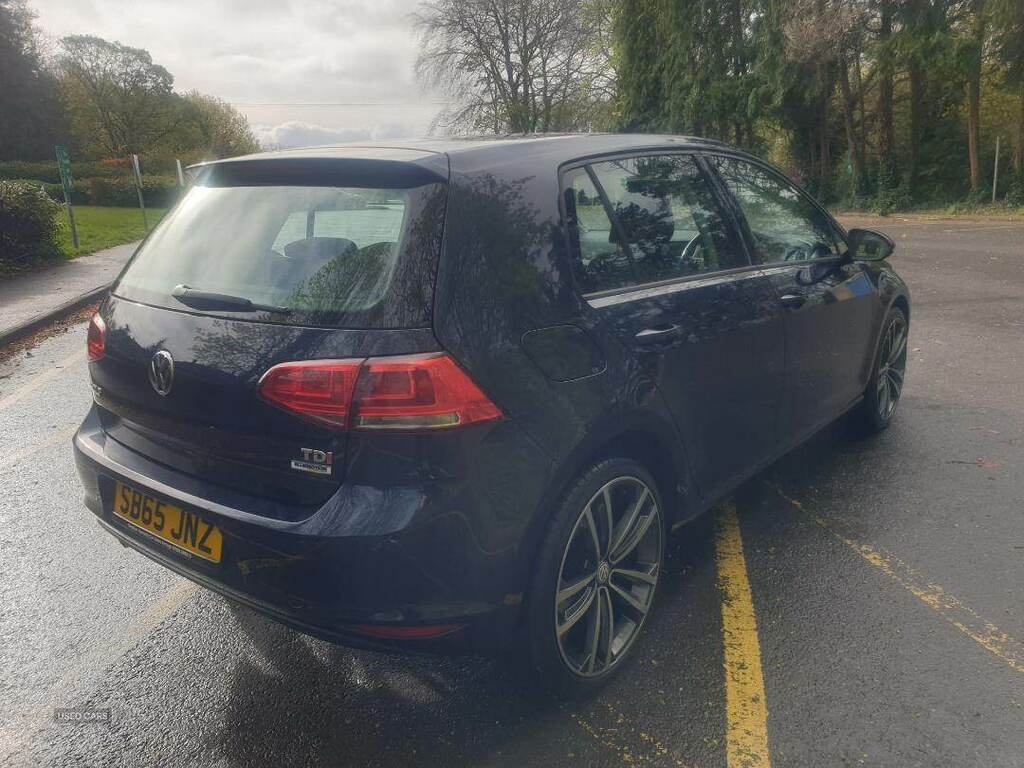 Volkswagen Golf 1.6 Tdi 110 Match SB65JNZ Blue #6