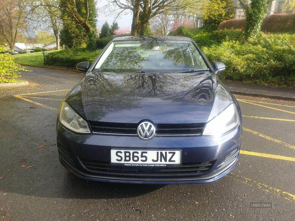 Volkswagen Golf 1.6 Tdi 110 Match SB65JNZ Blue #3