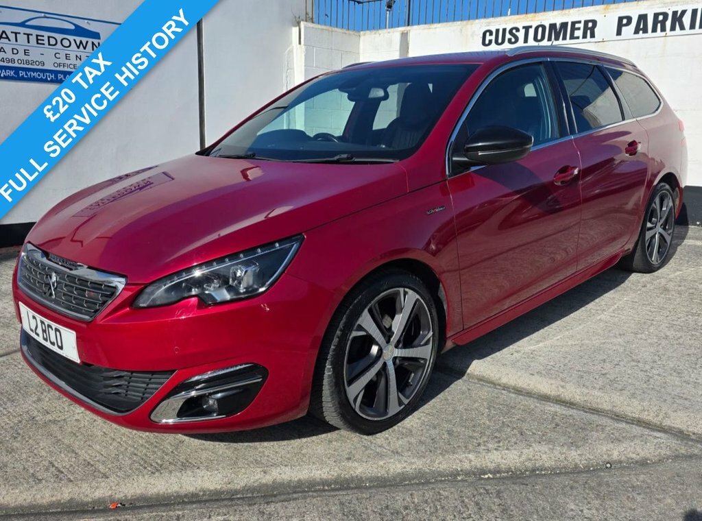 Peugeot 308 SW 1.6L Gt Line Red