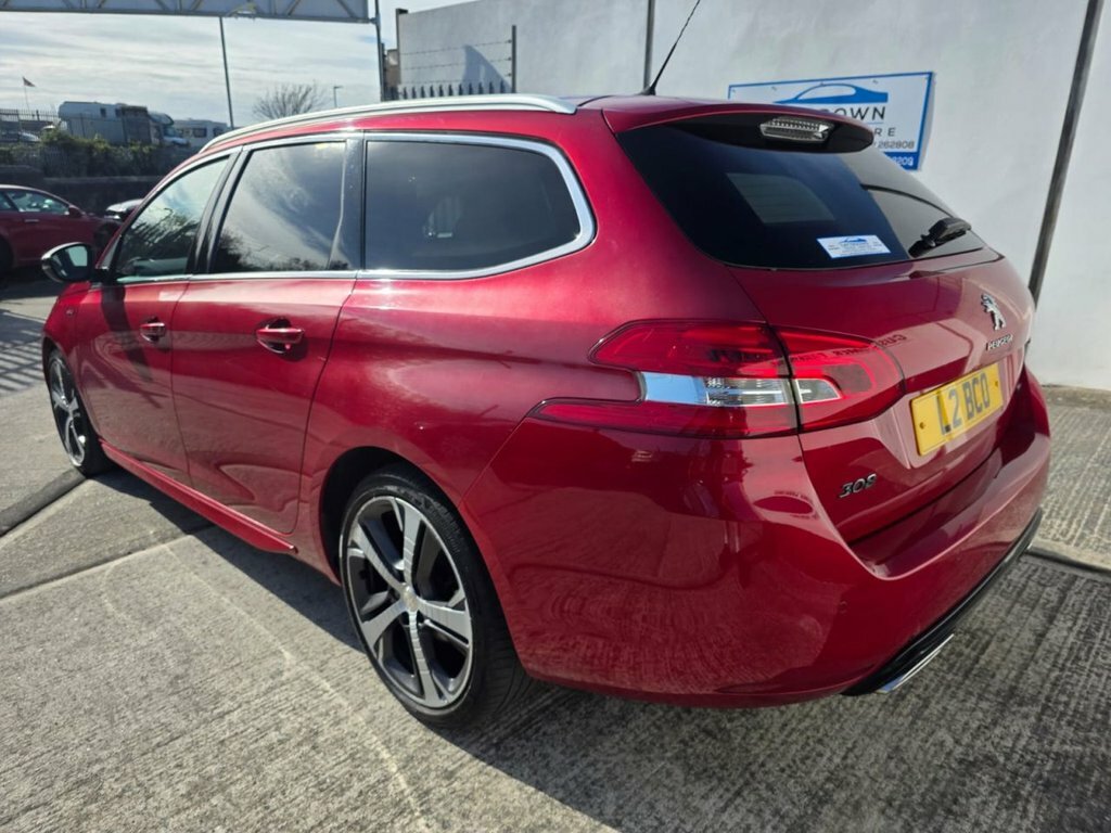 Peugeot 308 SW 1.6L Gt Line Red #3