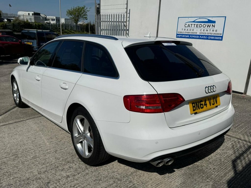 Audi A4 Avant 2L Se Technik BN64VJV White #3