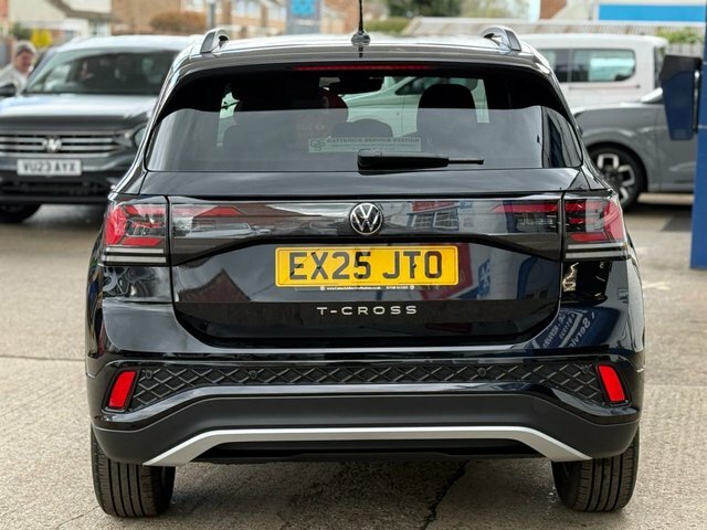 Volkswagen T-Cross Tsi R-line Suv EX25JTO Black #5