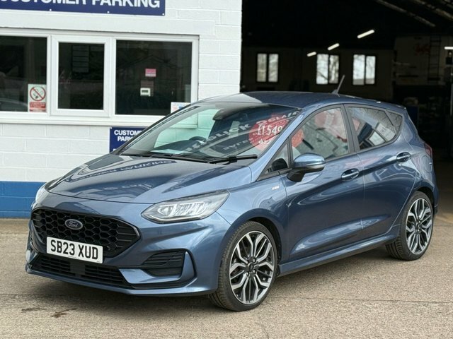Ford Fiesta Ecoboost Mhev St-line X Blue