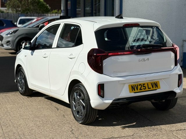 Kia Picanto 2 Hatchback NV25LVN White #4