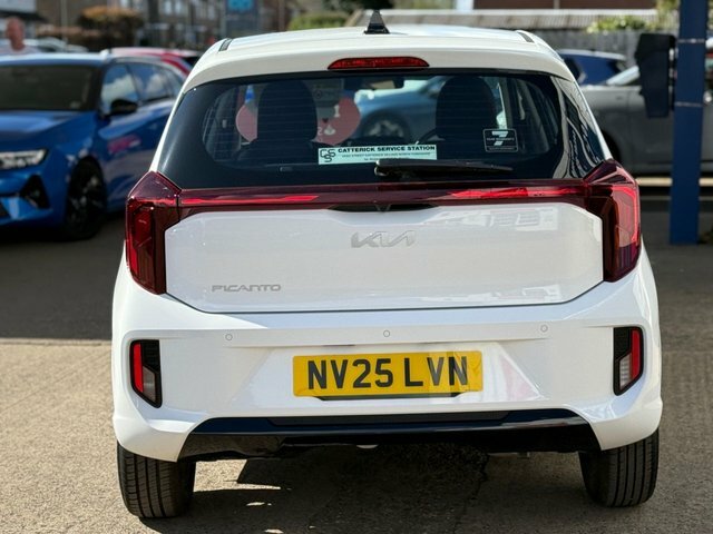 Kia Picanto 2 Hatchback NV25LVN White #5