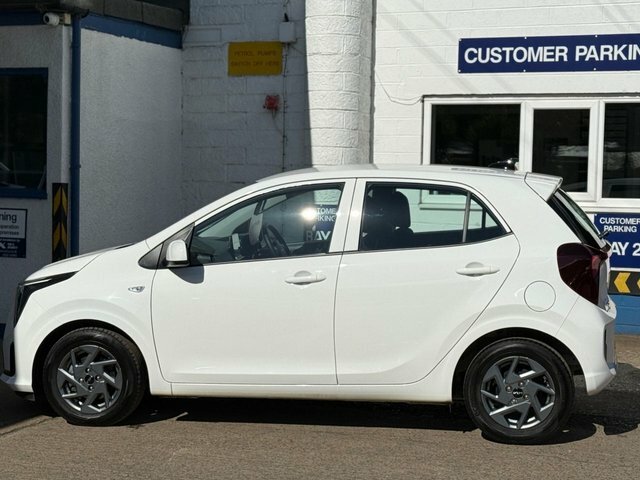 Kia Picanto 2 Hatchback NV25LVN White #3