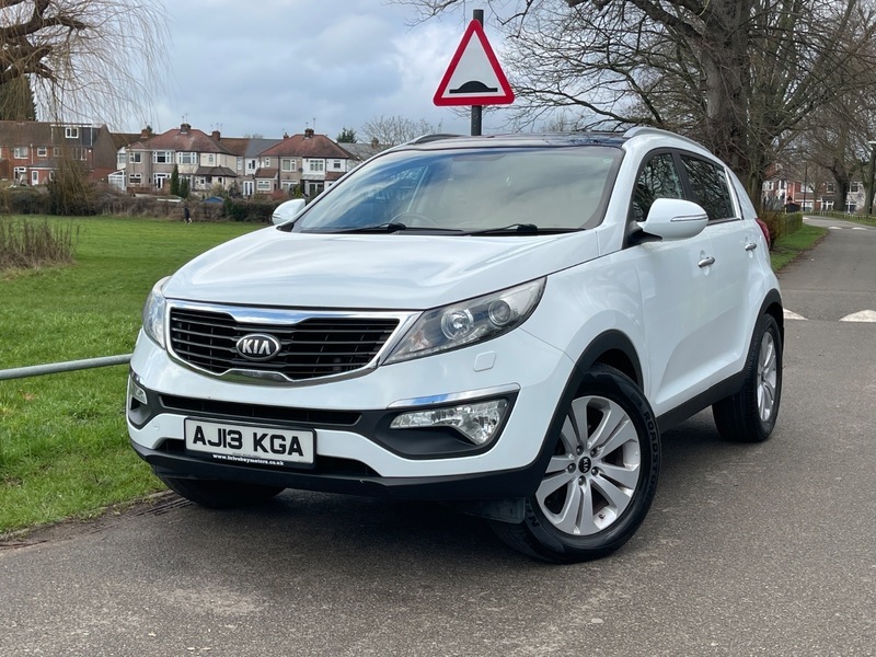 Kia Sportage Crdi 3 AJ13KGA White #3