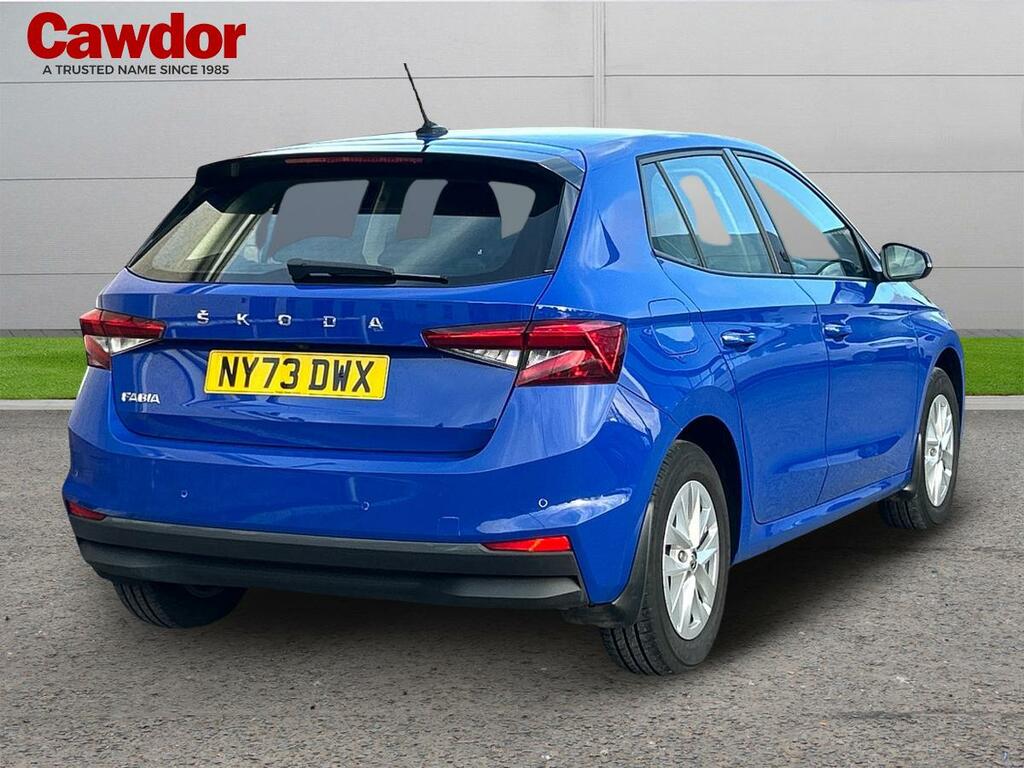 Skoda Fabia Se Comfort Tsi S-a NY73DWX Blue #5