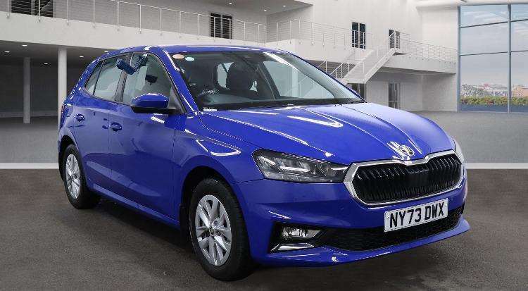 Skoda Fabia Se Comfort Tsi S-a NY73DWX Blue #2