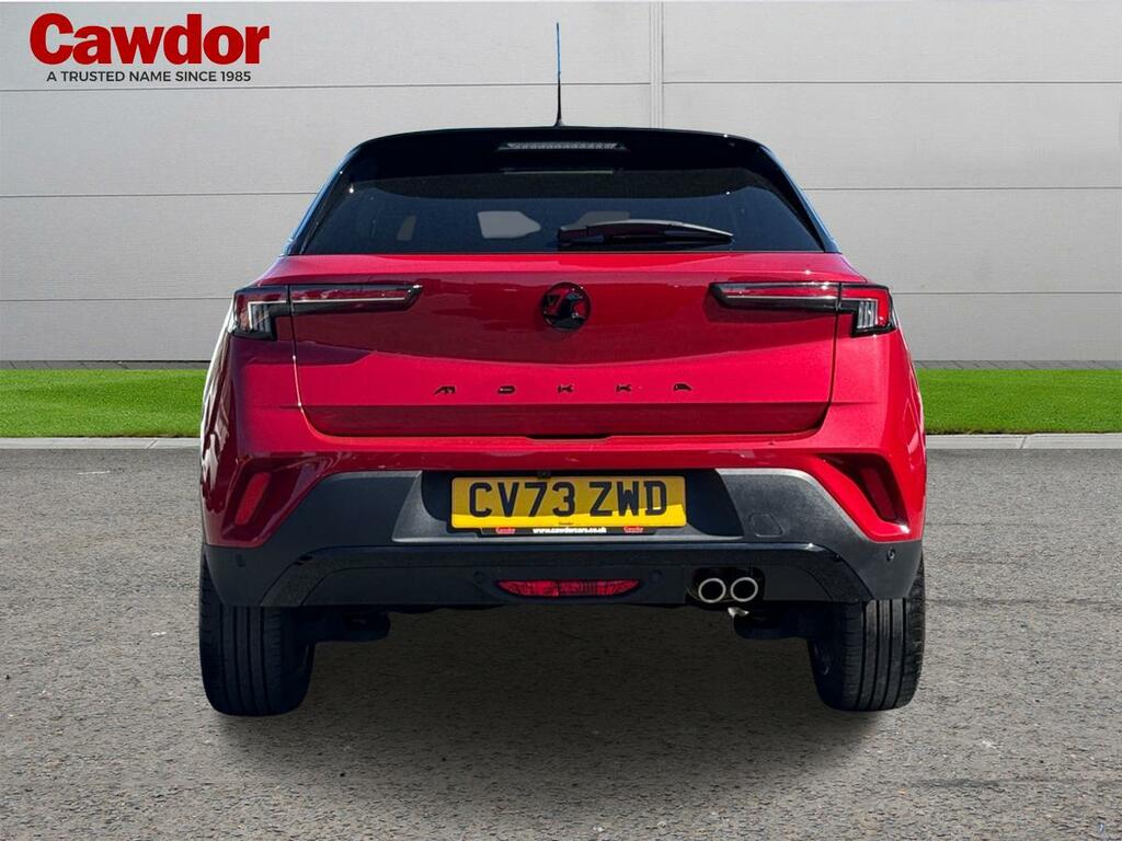 Vauxhall Mokka Hat 1.2T 136Ps Gs CV73ZWD Red #4