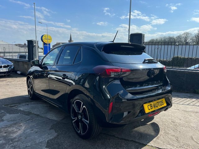 Vauxhall Corsa 2025 1.2 Turbo Gs Hatchback Euro SG25WZO Black #6