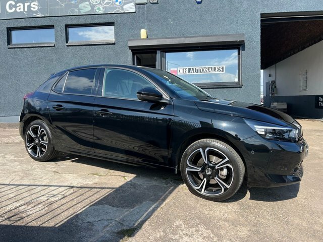 Vauxhall Corsa 2025 1.2 Turbo Gs Hatchback Euro SG25WZO Black #3