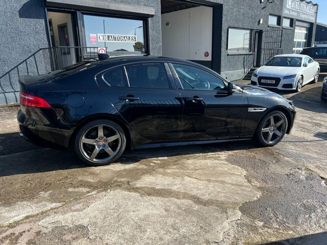 Jaguar XE 2018 2.0I Gpf R-sport Saloon Euro SK68YKN Black #3