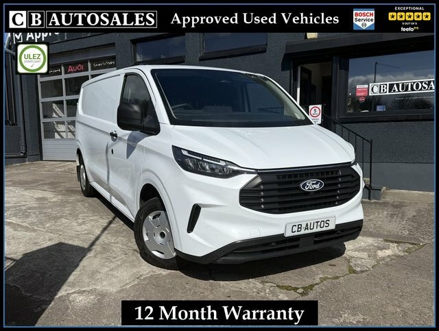 Ford Transit Custom 2024 2.0 320 Ecoblue Trend Panel Van Ma White
