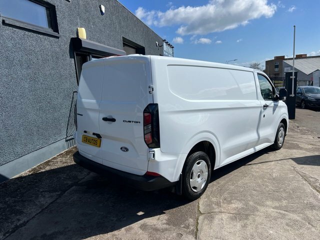 Ford Transit Custom 2024 2.0 320 Ecoblue Trend Panel Van Ma MJ24UKS White #5